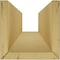 Ekena Millwork 3-Sided (U-beam) Rough Sawn Endurathane Faux Wood Ceiling Beam, Premium Cherry, 6"W x 8"H  x 20'L BMRS3C0060X080X240ZY - alternate 5